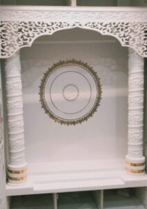 ss inlay CNC Corian with mehrab Temple